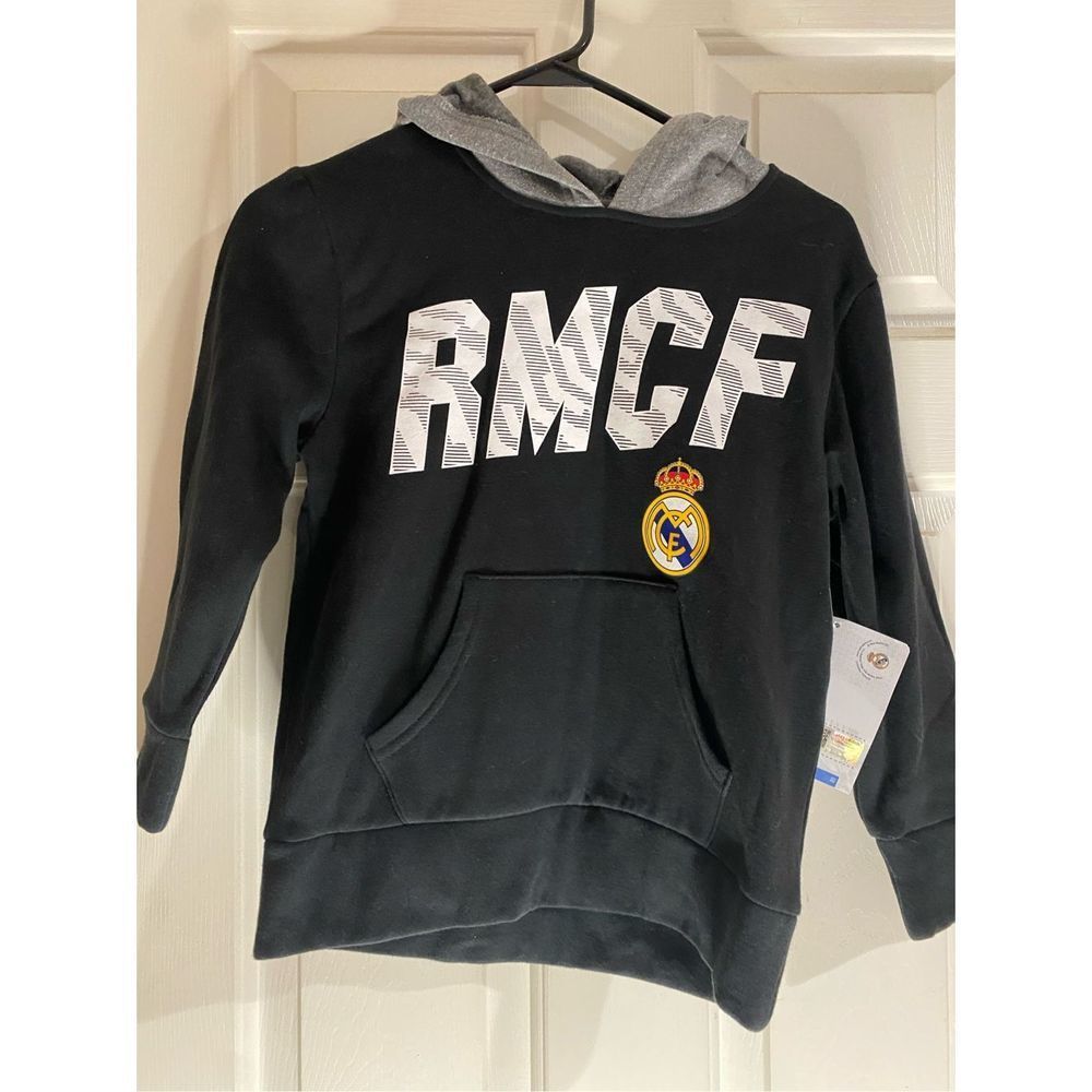NWT Boys Real Madrid RMCF Hoodie sizes small​​